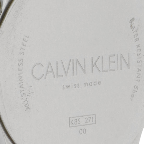 Reloj Calvin Klein para caballero en acero inoxidable.