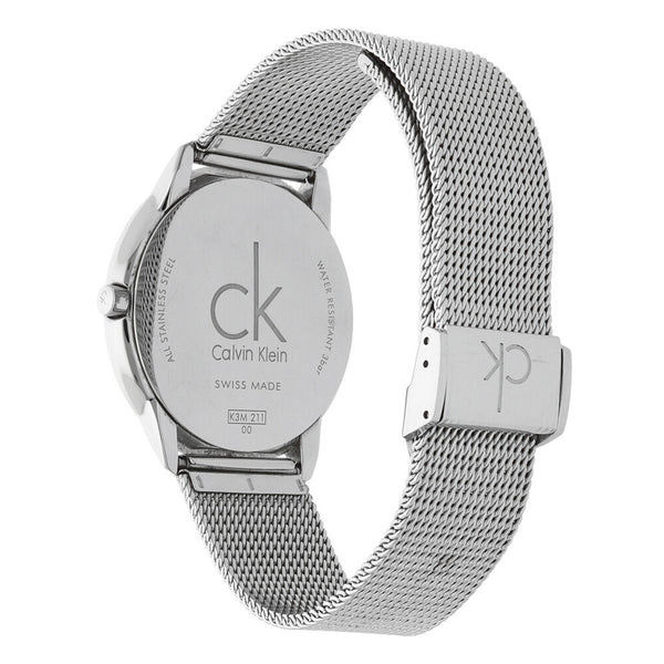 Reloj Calvin Klein para caballero en acero inoxidable.