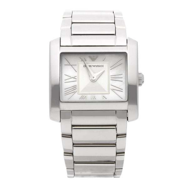 Reloj Emporio Armani para dama en acero inoxidable.