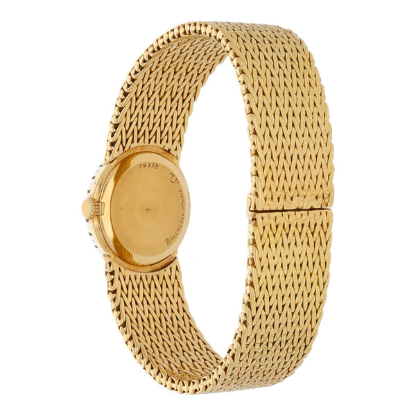 Reloj Boucheron para dama en oro amarillo 18 kilates.