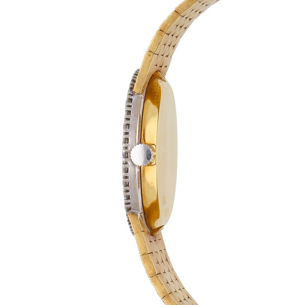 Reloj Piaget para dama en oro amarillo y oro blanco 18 kilates.