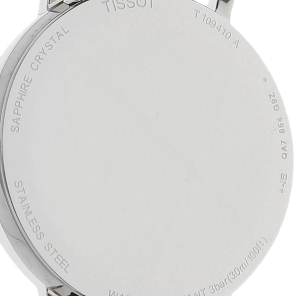 Reloj Tissot para caballero en acero inoxidable correa piel.