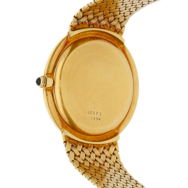 Reloj Piaget para caballero en oro amarillo 18 kilates.