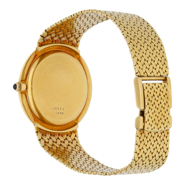 Reloj Piaget para caballero en oro amarillo 18 kilates.