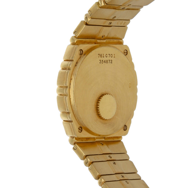 Reloj Piaget para dama modelo Polo en oro amarillo 18 kilates.