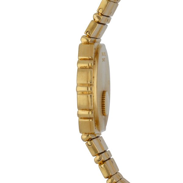 Reloj Piaget para dama modelo Polo en oro amarillo 18 kilates.