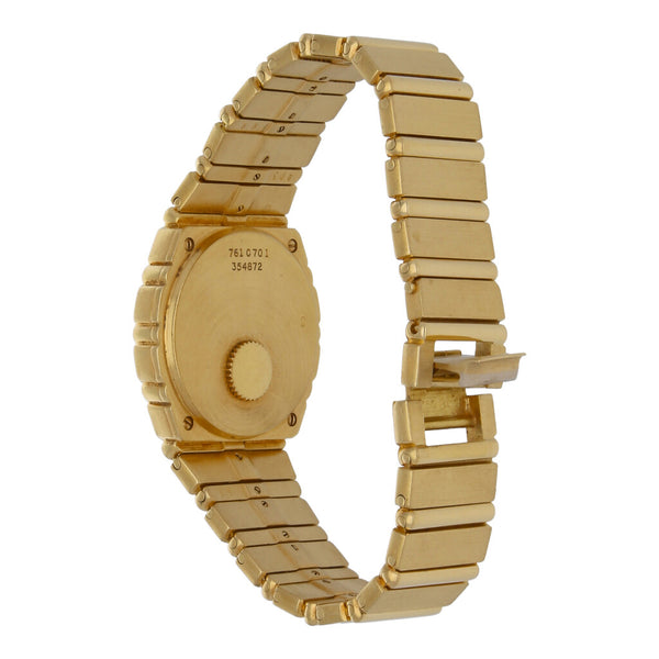 Reloj Piaget para dama modelo Polo en oro amarillo 18 kilates.