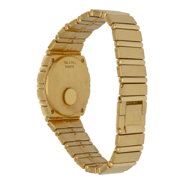 Reloj Piaget para dama modelo Polo en oro amarillo 18 kilates.