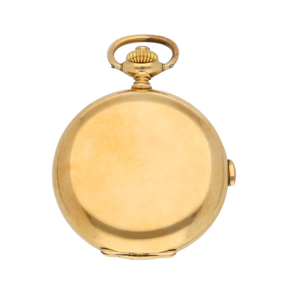 Reloj Zenith de bolsillo en oro amarillo 18 kilates.