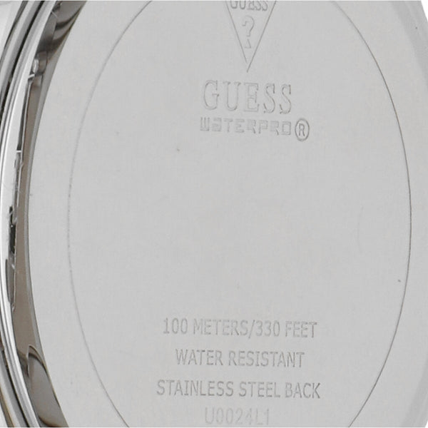 Reloj Guess para dama en acero inoxidable vistas chapa.