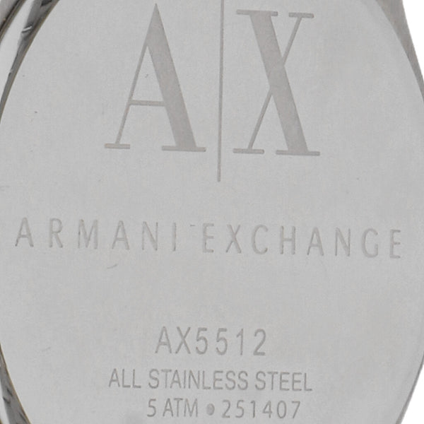 Reloj Armani Exchange para caballero en acero inoxidable.