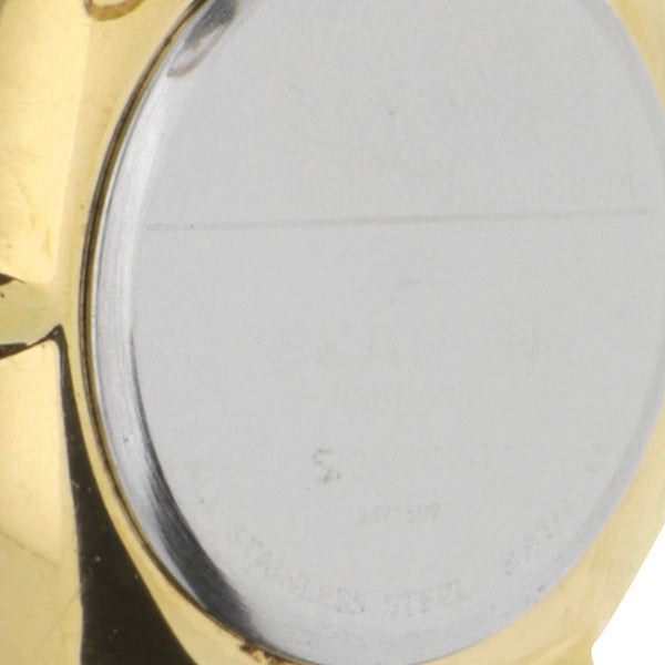 Reloj Skagen para dama/unisex en acero chapa correa piel.