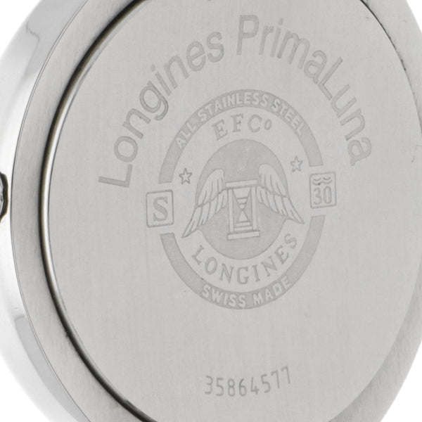 Reloj Longines para dama modelo PrimaLuna.