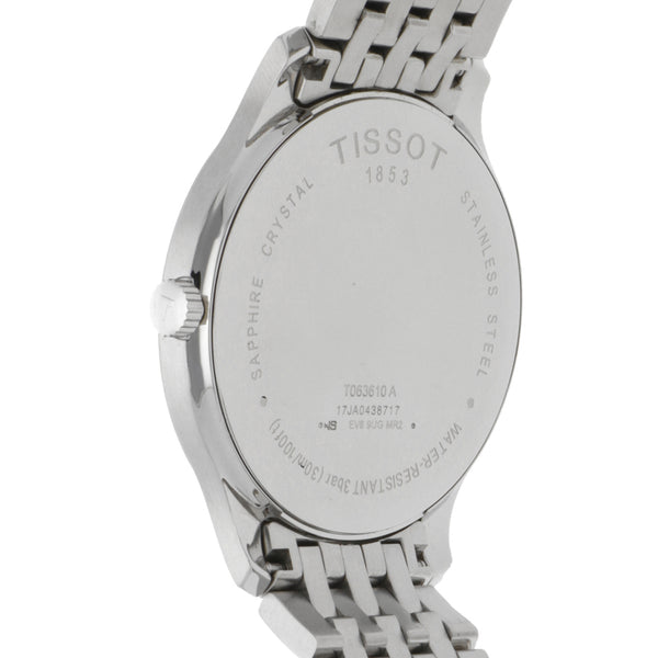 Reloj Tissot para caballero en acero inoxidable.