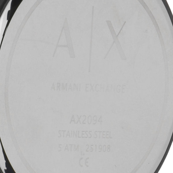 Reloj Armani Exchange para caballero en acero esmalte.