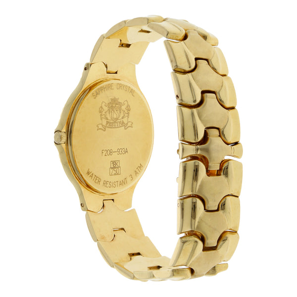 Reloj Festina para caballero en oro amarillo 18 kilates.