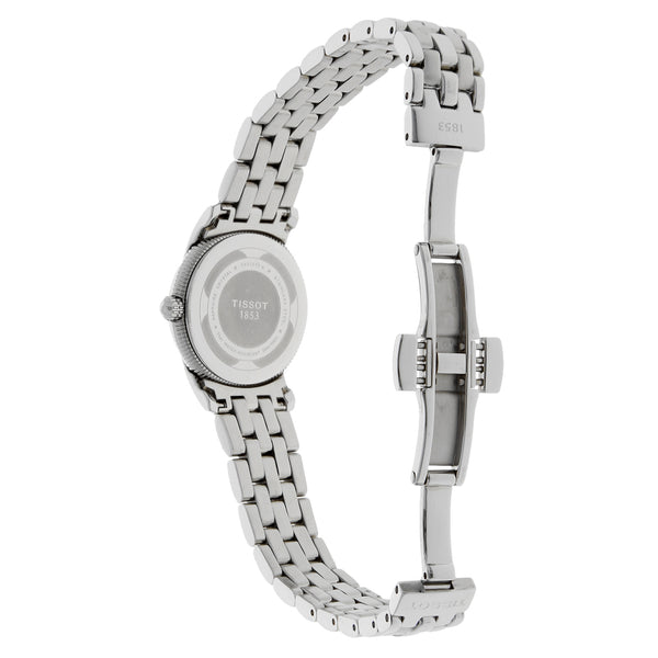 Reloj Tissot para dama en acero inoxidable.