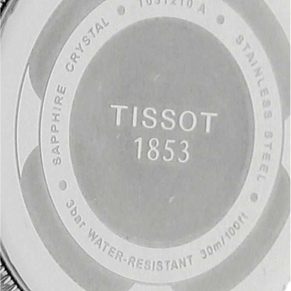 Reloj Tissot para dama en acero inoxidable.