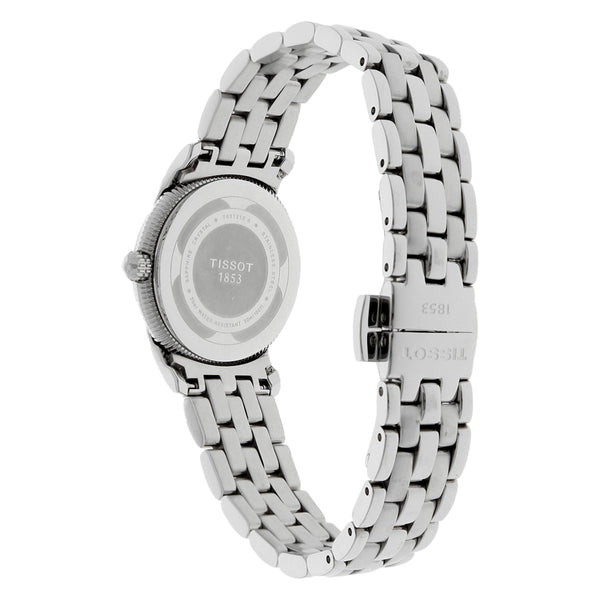 Reloj Tissot para dama en acero inoxidable.