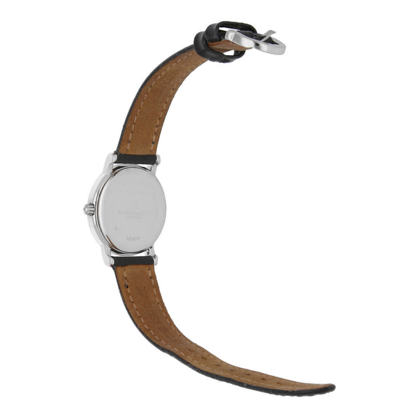 Reloj Maurice Lacroix para dama en acero inoxidable correa piel.