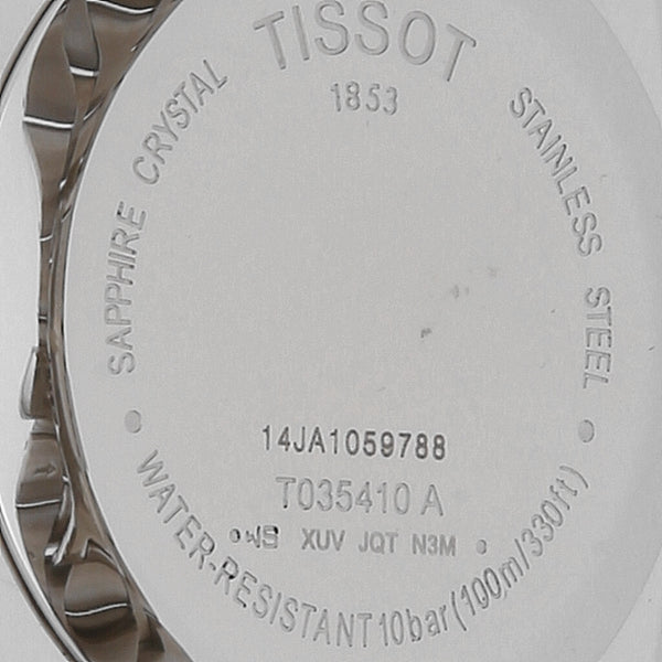 Reloj Tissot para caballero en acero inoxidable.