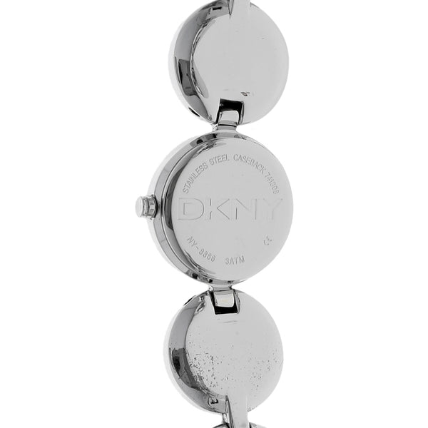 Reloj DKNY para dama en acero inoxidable.