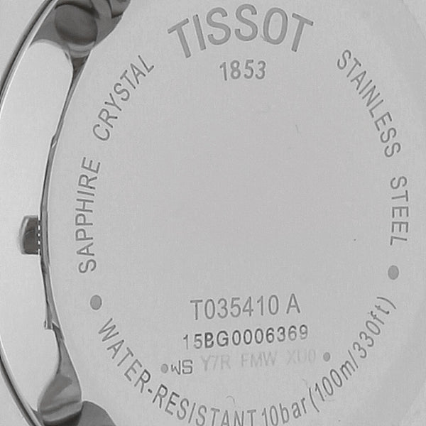 Reloj Tissot para caballero en acero inoxidable.