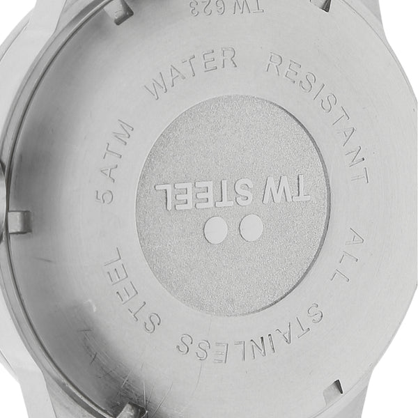 Reloj Tw Steel para caballero en acero inoxidable correa piel.