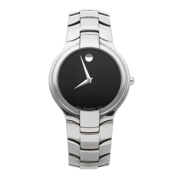 Reloj Movado para caballero en acero inoxidable.