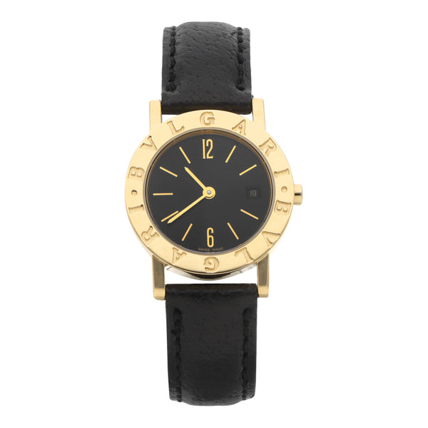 Reloj Bvlgari para dama modelo Bvlgari Bvlgari caja en oro amarillo 18 kilates.