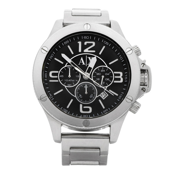 Reloj Armani Exchange para caballero en acero inoxidable.