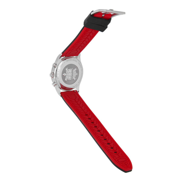 Reloj Certina para caballero en acero inoxidable correa silicona.