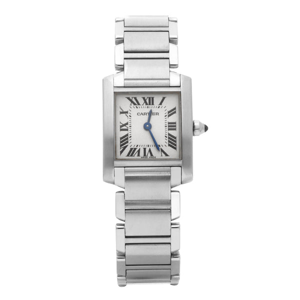 Reloj Cartier para dama modelo Tank Française.