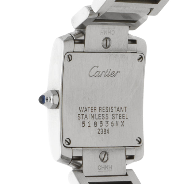 Reloj Cartier para dama modelo Tank Française.