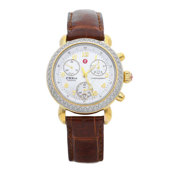 Reloj Michele para dama modelo CSX-33 Diamond.