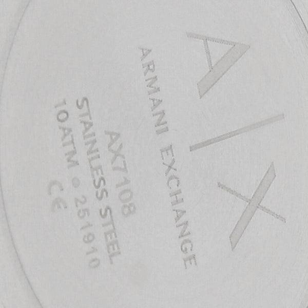 Reloj Armani Exchange para caballero en acero chapa.