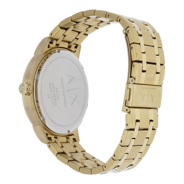 Reloj Armani Exchange para caballero en acero chapa.