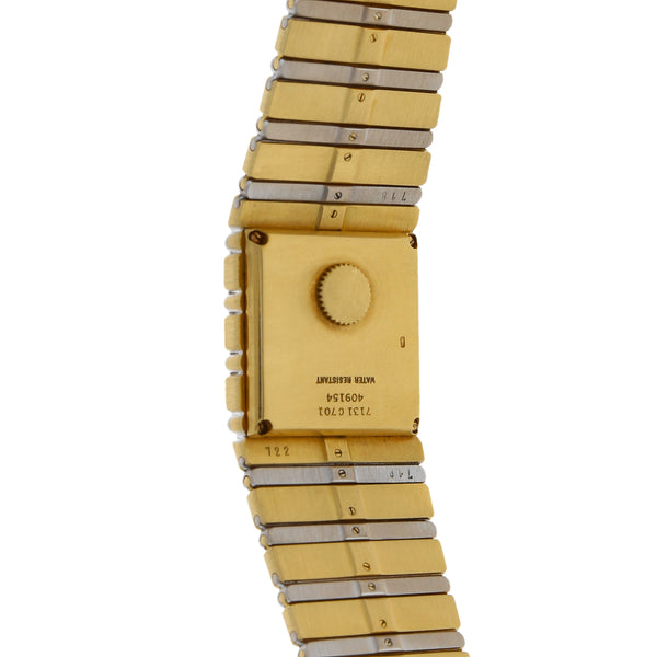 Reloj Piaget para caballero modelo Polo en oro dos tonos 18 kilates.