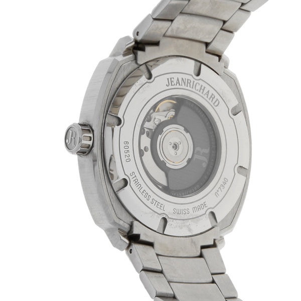 Reloj JeanRichard para caballero modelo Terrascope GMT.