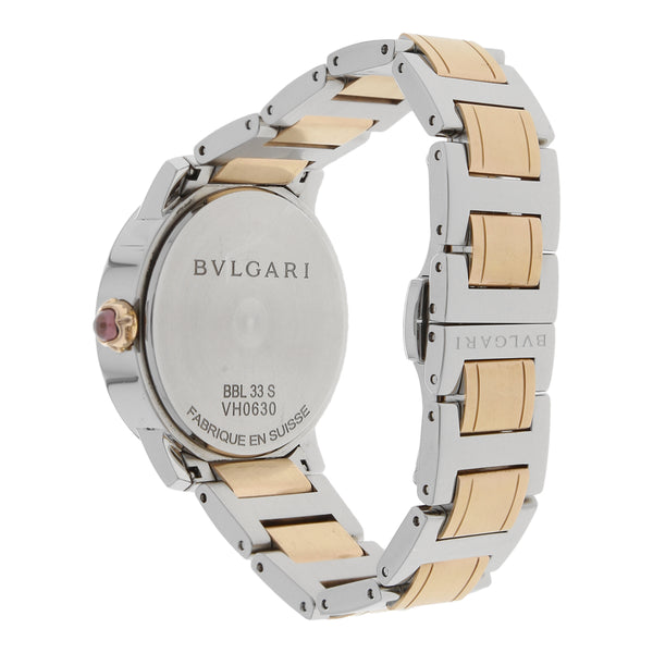 Reloj Bvlgari para dama modelo Bvlgari Bvlgari vistas en oro rosa 18 kilates.