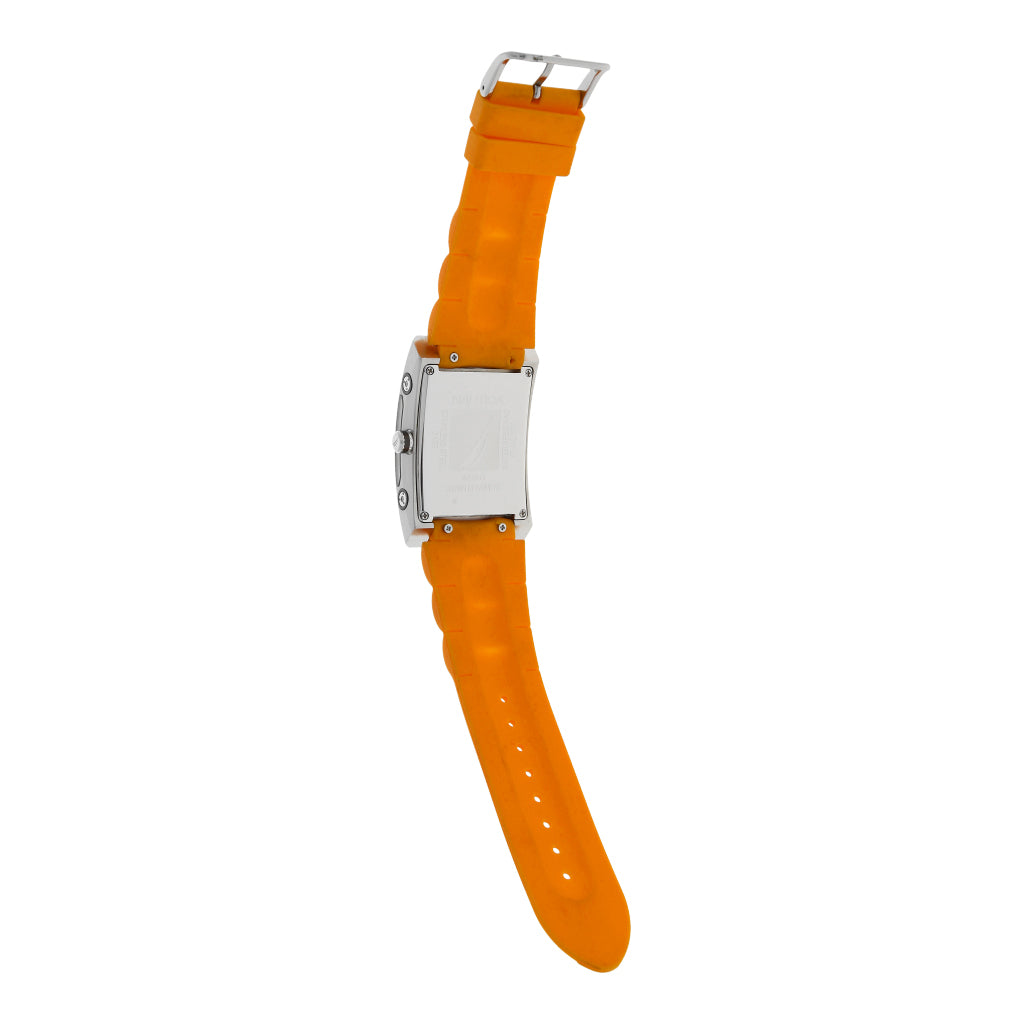 Correa de reloj Nautica A15101G Silicona Naranja 22mm