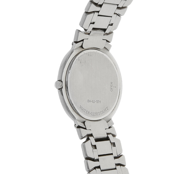 Reloj Movado para dama en acero inoxidable.