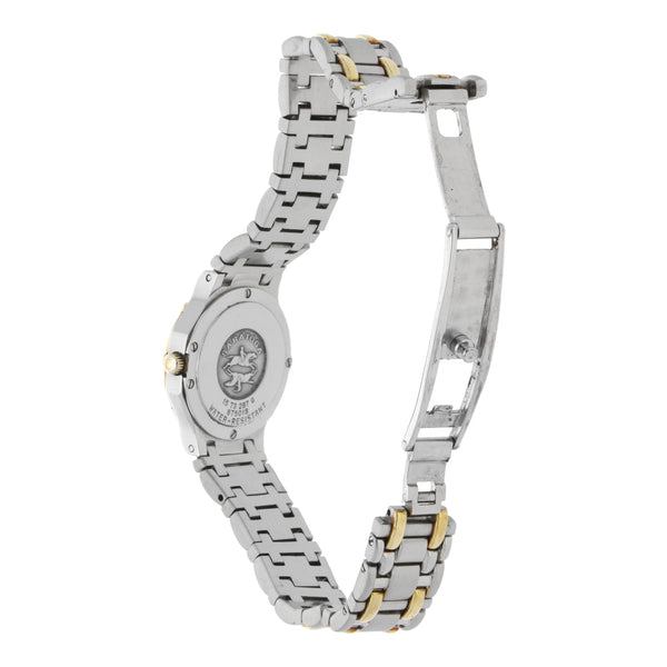 Reloj Concord para dama modelo Saratoga vistas en oro amarillo 18 kilates.