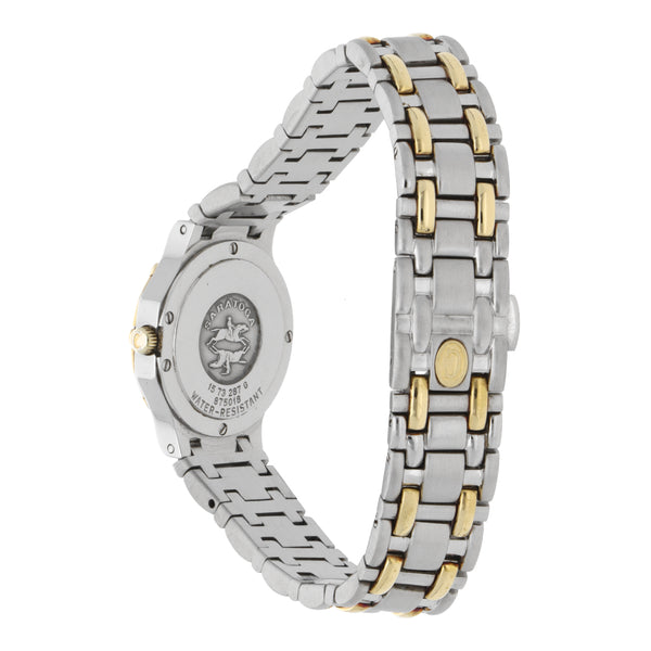 Reloj Concord para dama modelo Saratoga vistas en oro amarillo 18 kilates.