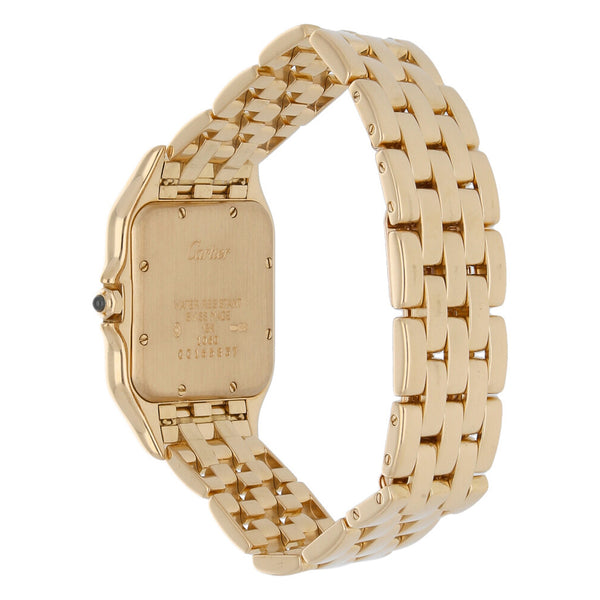 Reloj Cartier para dama/unisex modelo Panthere en oro amarillo 18 kilates.