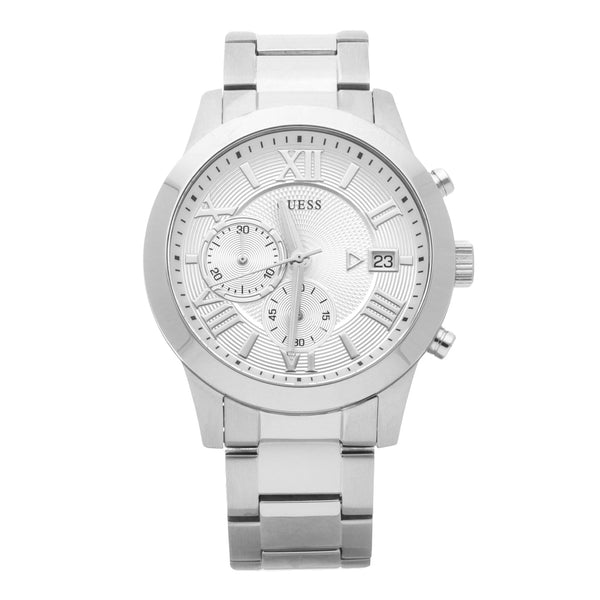 Reloj Guess para caballero en acero inoxidable.