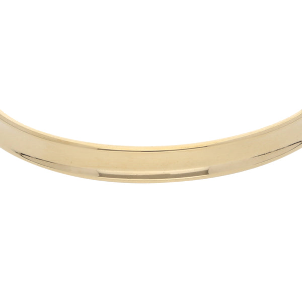 Pulsera de arillo lisa firma Tiffany & Co. en oro amarillo 18 kilates.