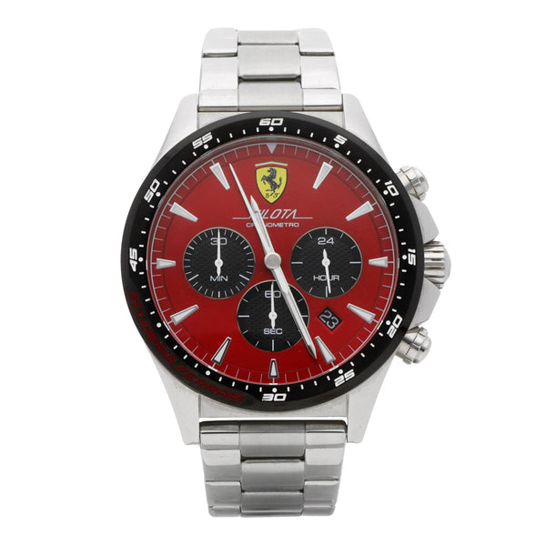 Reloj Ferrari para caballero modelo Pilota.