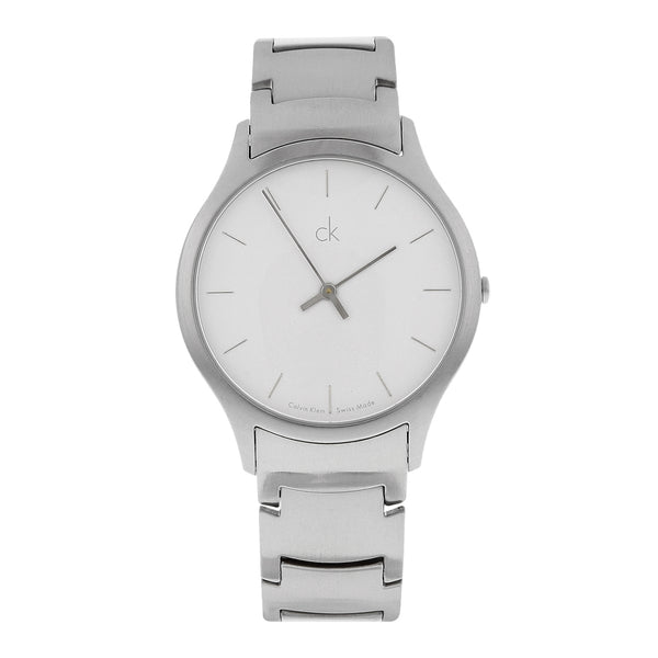 Reloj Calvin Klein para caballero en acero inoxidable.