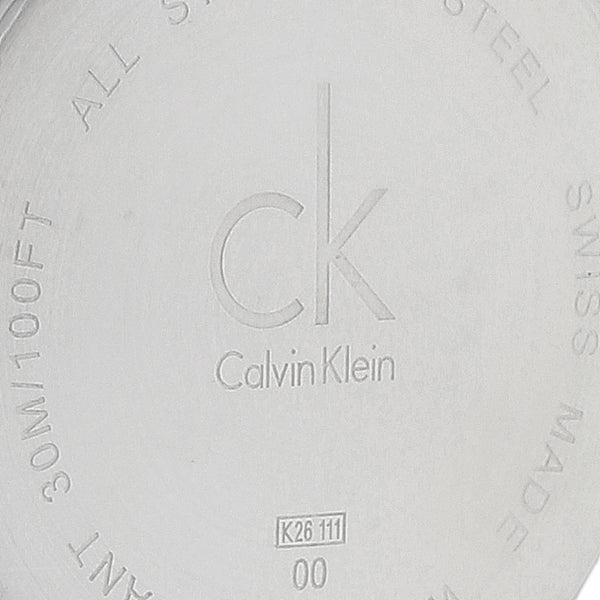 Reloj Calvin Klein para caballero en acero inoxidable.